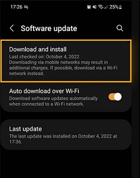 update android system