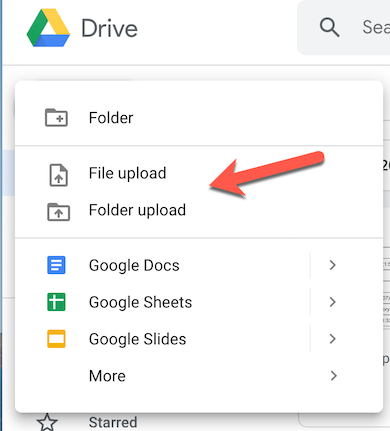 upload downloaded netflix movies to google drive