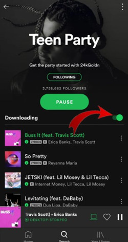 upload local files to spotify mobile