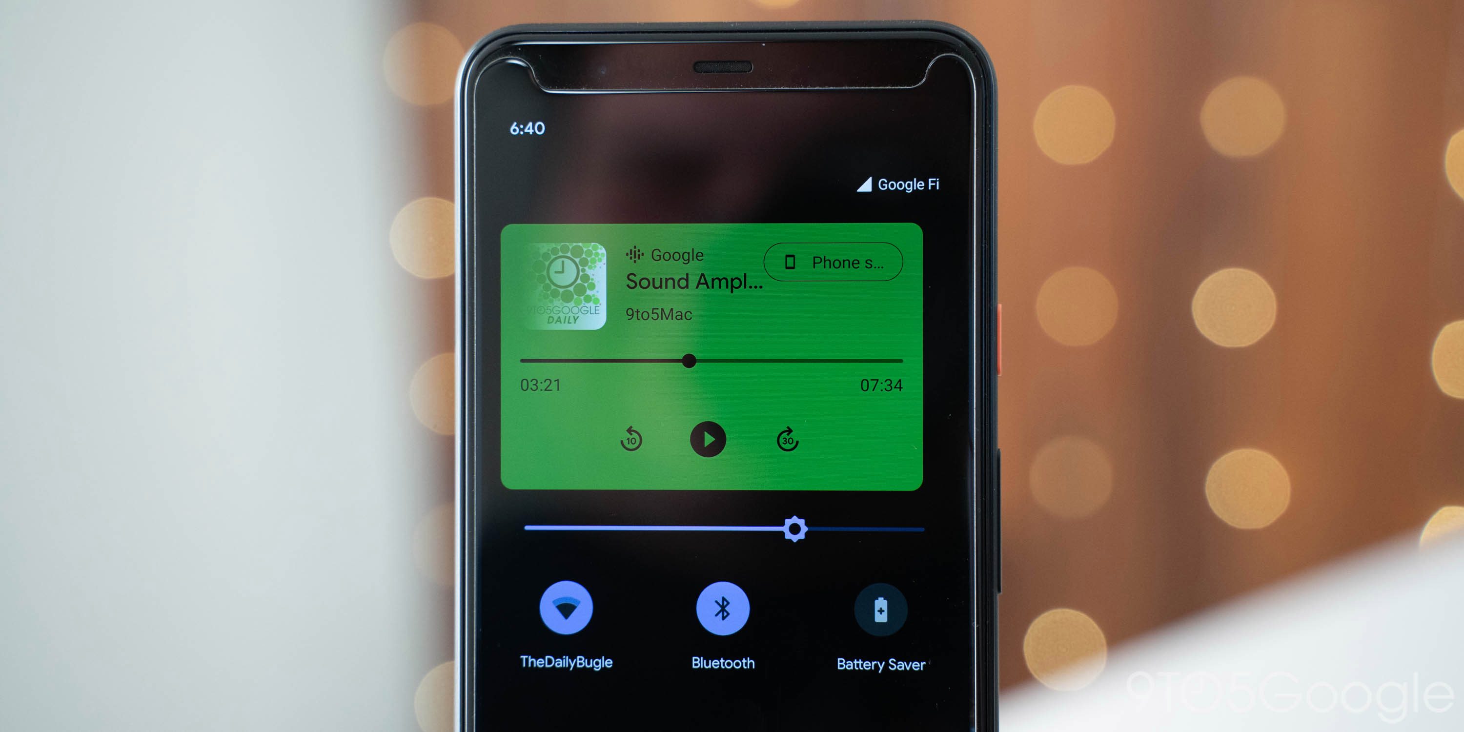 how to make spotify default music player on android